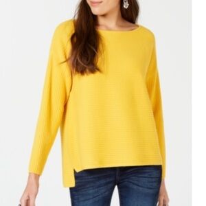 Yellow sweatshirt women